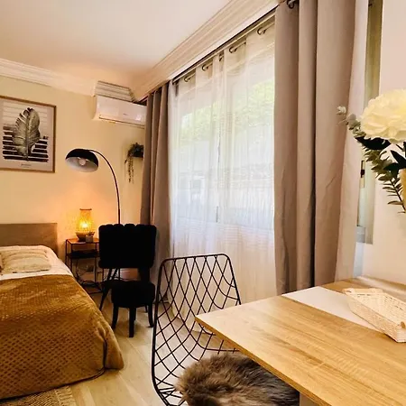 Apartmán Le Miramar - Clim, Parking, Wifi Et Piscine Nice
