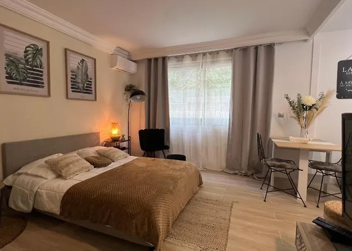 Le Miramar - Clim, Parking, Wifi Et Piscine